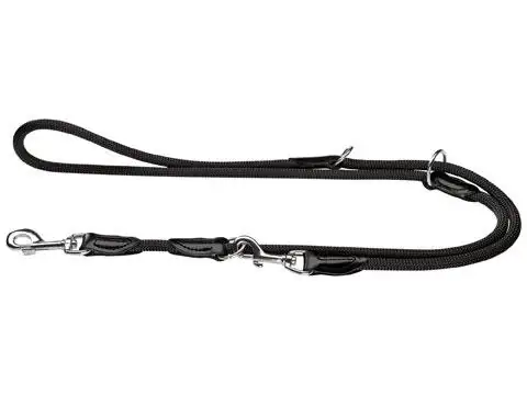 Hunter Führleine Freestyle Länge 200 cm, Durchmesser 1 cm schwarz