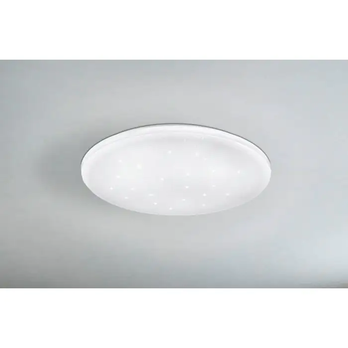 Eglo LED Deckenleuchte Frania-S weiß Ø 33 cm mit Kristalleffekt warmweiß Eglo LED Deckenleuchte Frania-S weiß Ø 33 cm mit Kristalleffekt warmweiß