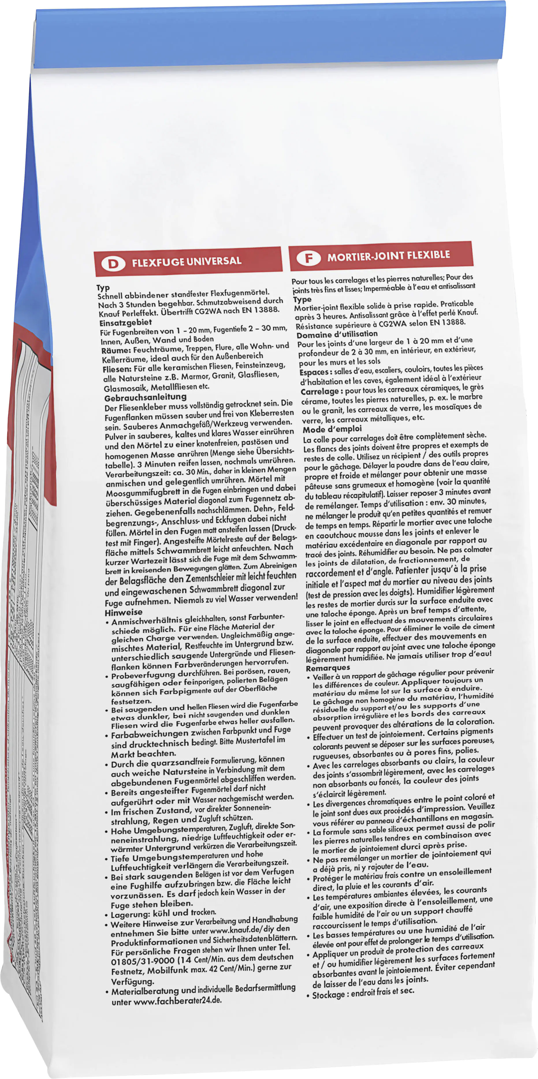 Knauf Fugenmörtel Flexfuge Universal 1 - 20 mm silbergrau 1 kg Knauf Fugenmörtel Flexfuge Universal 1 - 20 mm silbergrau 1 kg