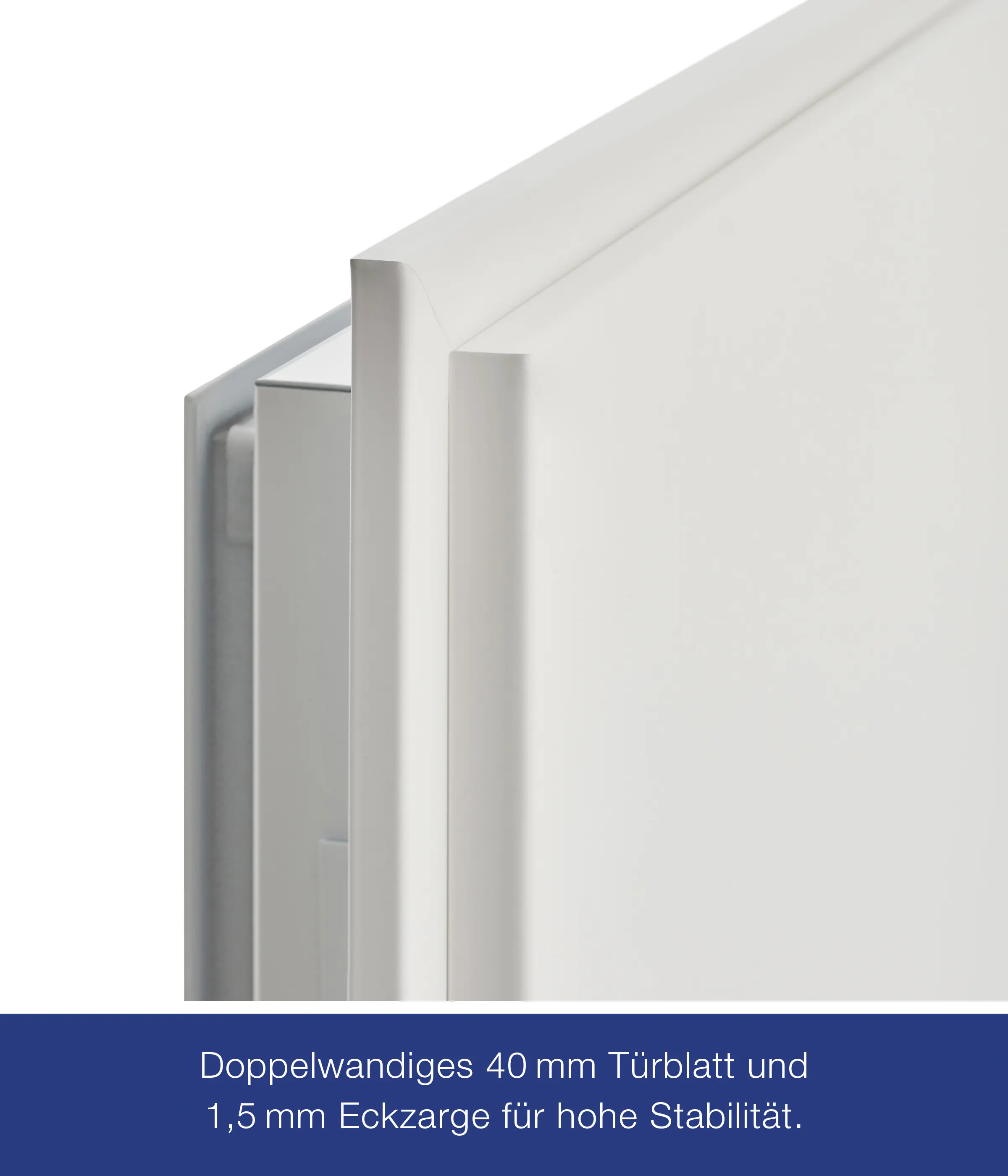 Hörmann Innentür ZK mit Lichtausschnitt verkehrsweiß 87,5 x 200 cm DIN links