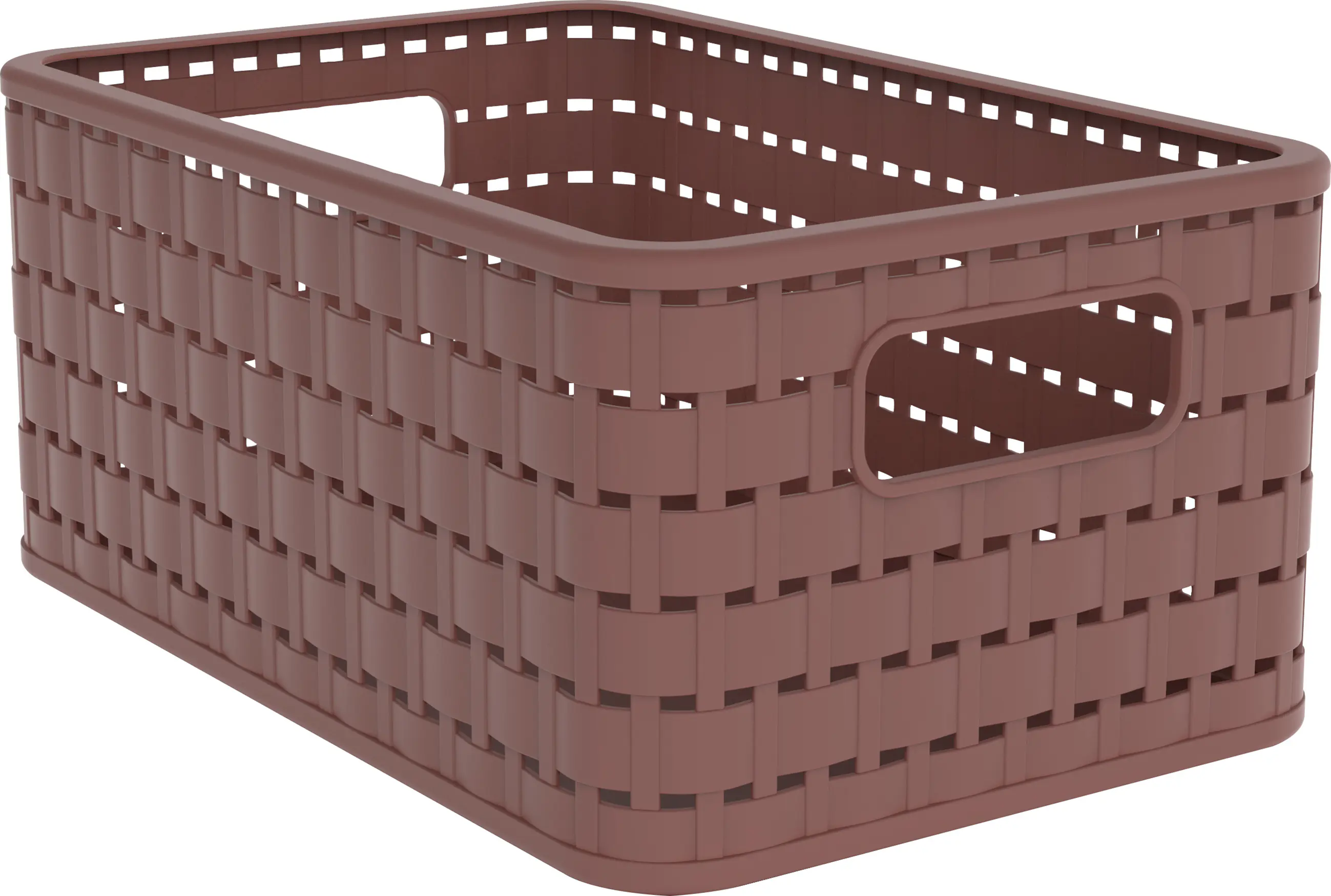 Rotho Korb Country A5, 6 L iron rot