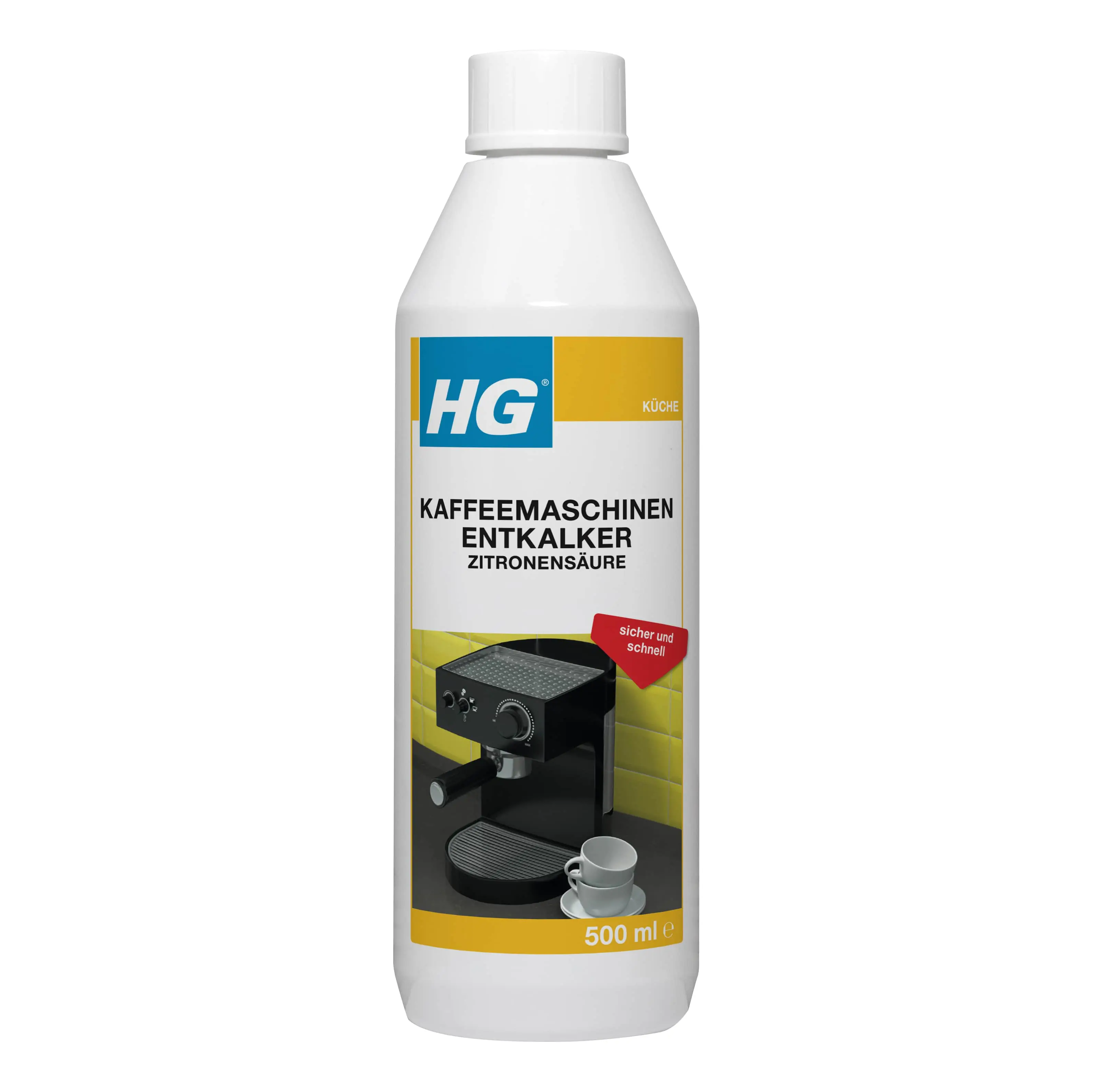 HG Kaffeemaschinen Entkalker Zitronensäure 500 ml