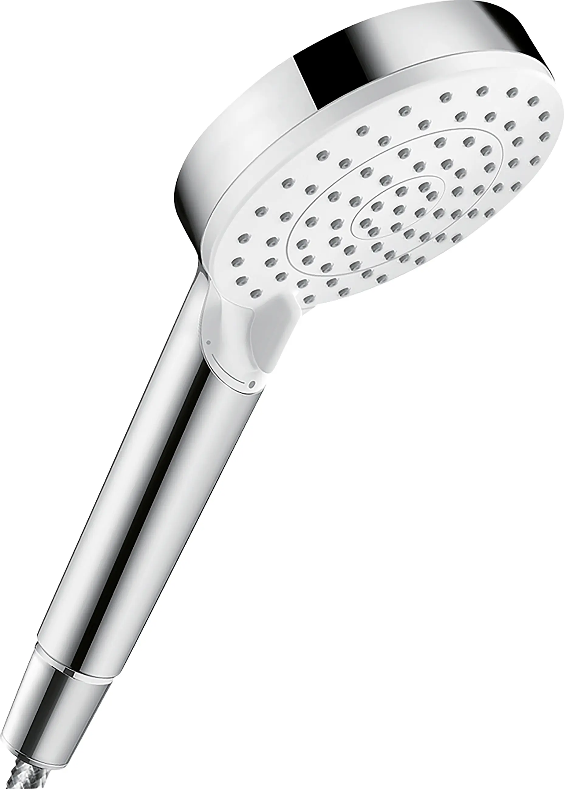 Hansgrohe Handbrause Crometta Vario weiß/Chrom, mit 175 cm Brauseschlauch