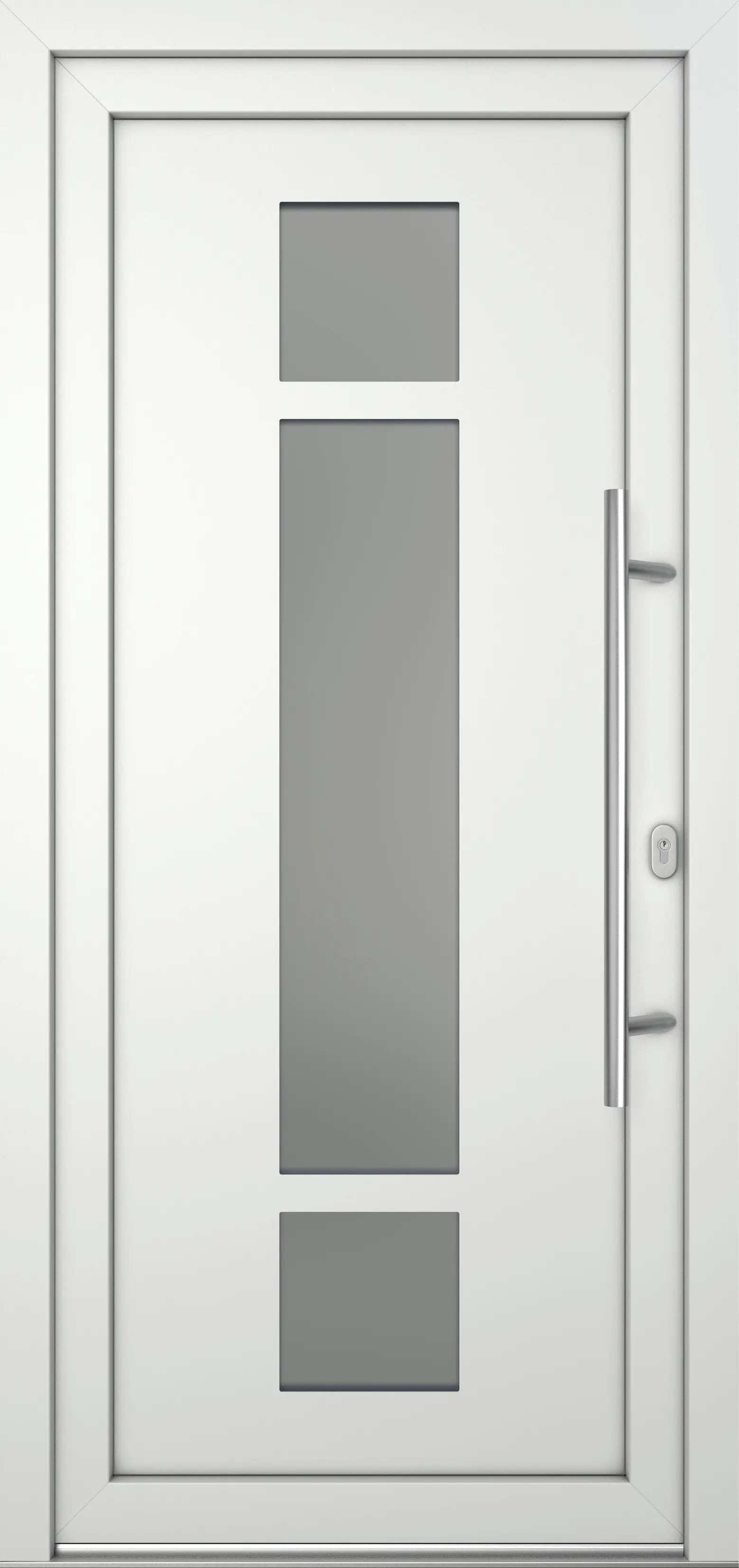 Meeth Haustür Optimal Pro PVC Modell 102 88 x 208 cm DIN Rechts weiß Meeth Haustür Optimal Pro PVC Modell 102 88 x 208 cm DIN Rechts weiß