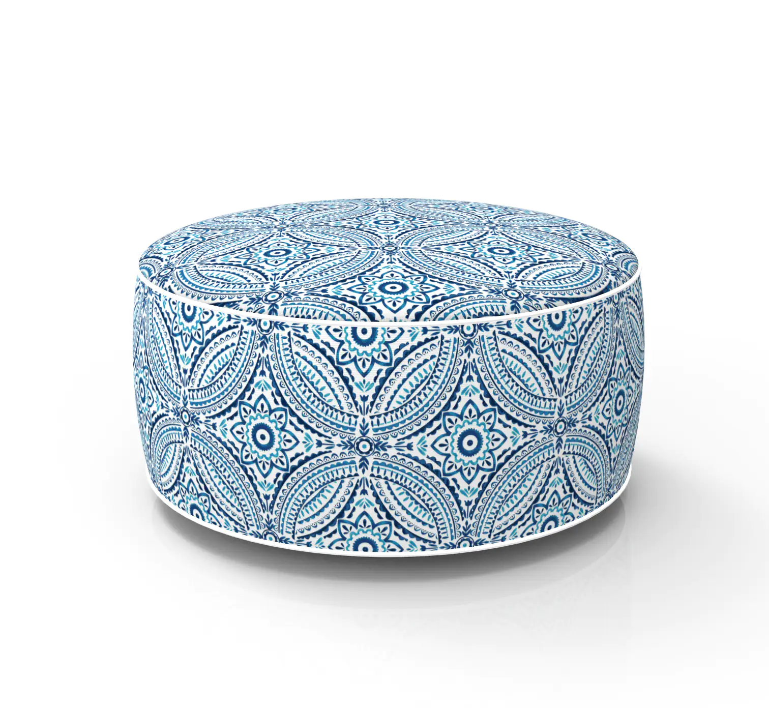 Primaster Sitzpouf blau 53 x 23 cm