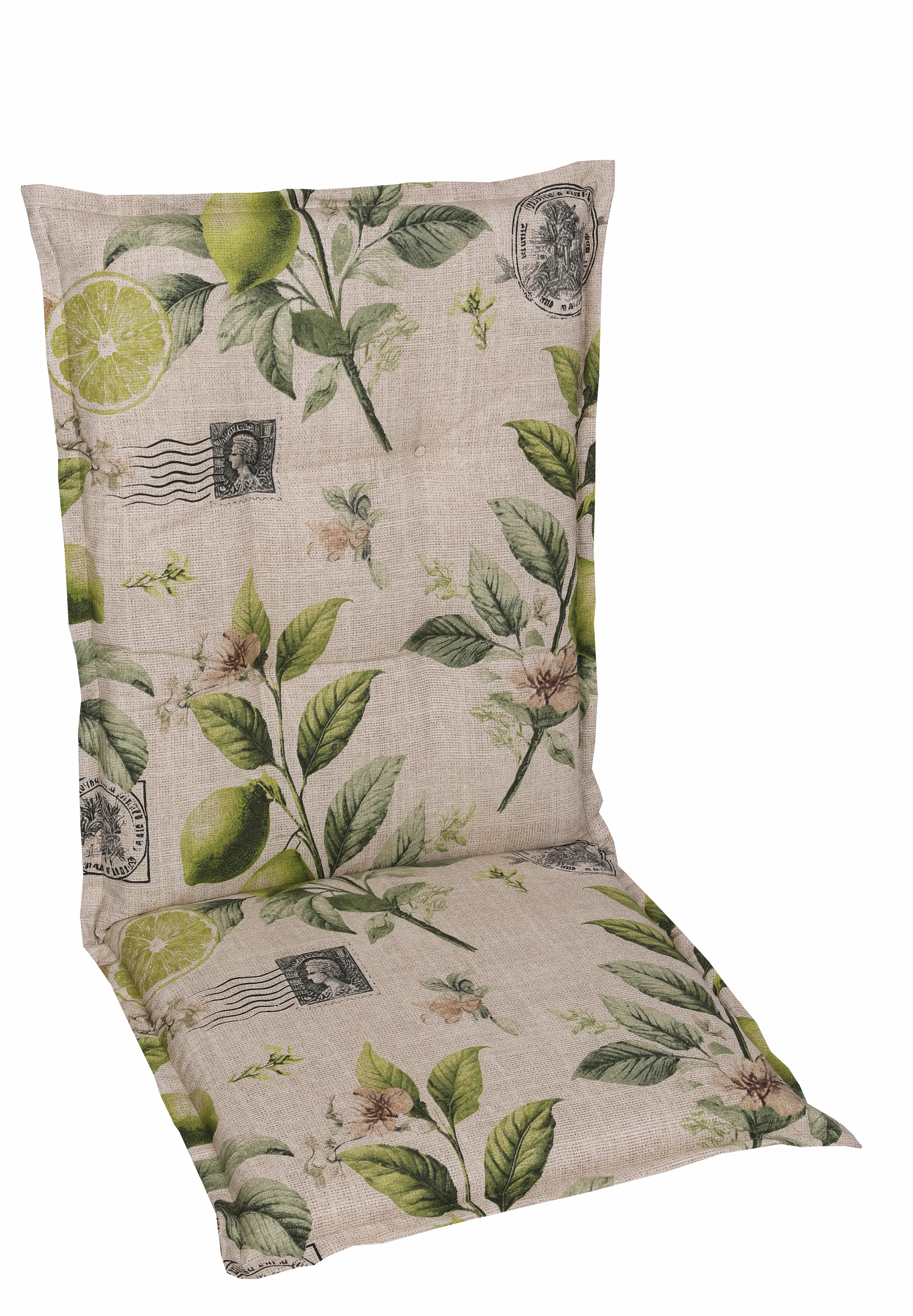 GO-DE Gartenstuhlauflagen mittellehner 108 x 50 x 7 cm sand