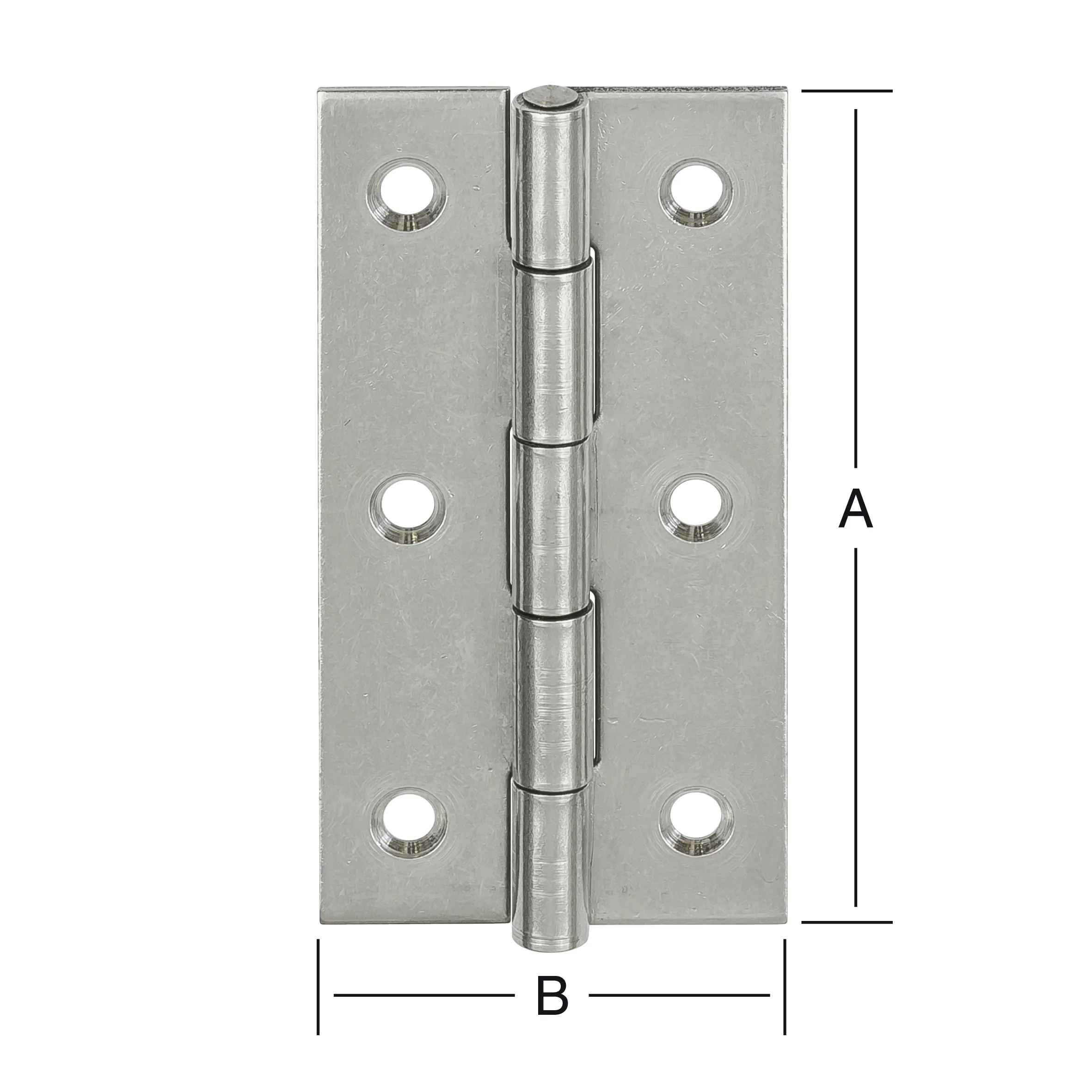 Vormann Schmale Scharniere 80 x 41 mm