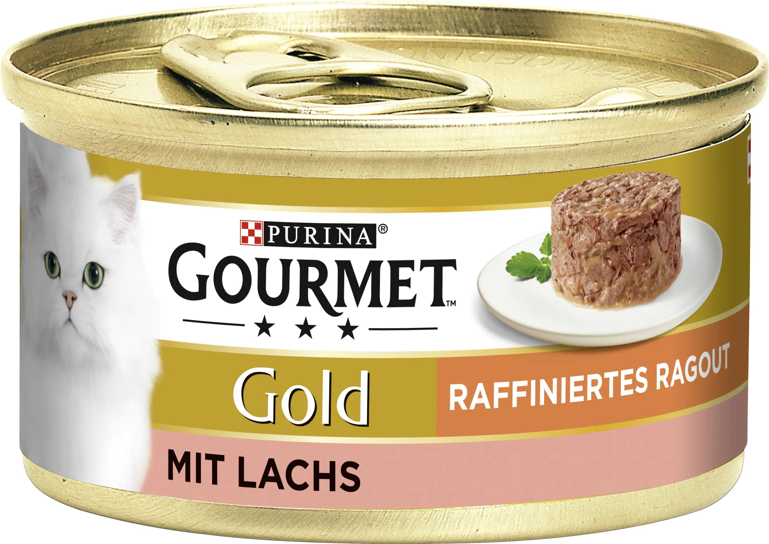 Gourmet Gold Raffiniertes Ragout mit Lachs 85 g Gourmet Gold Raffiniertes Ragout mit Lachs 85 g