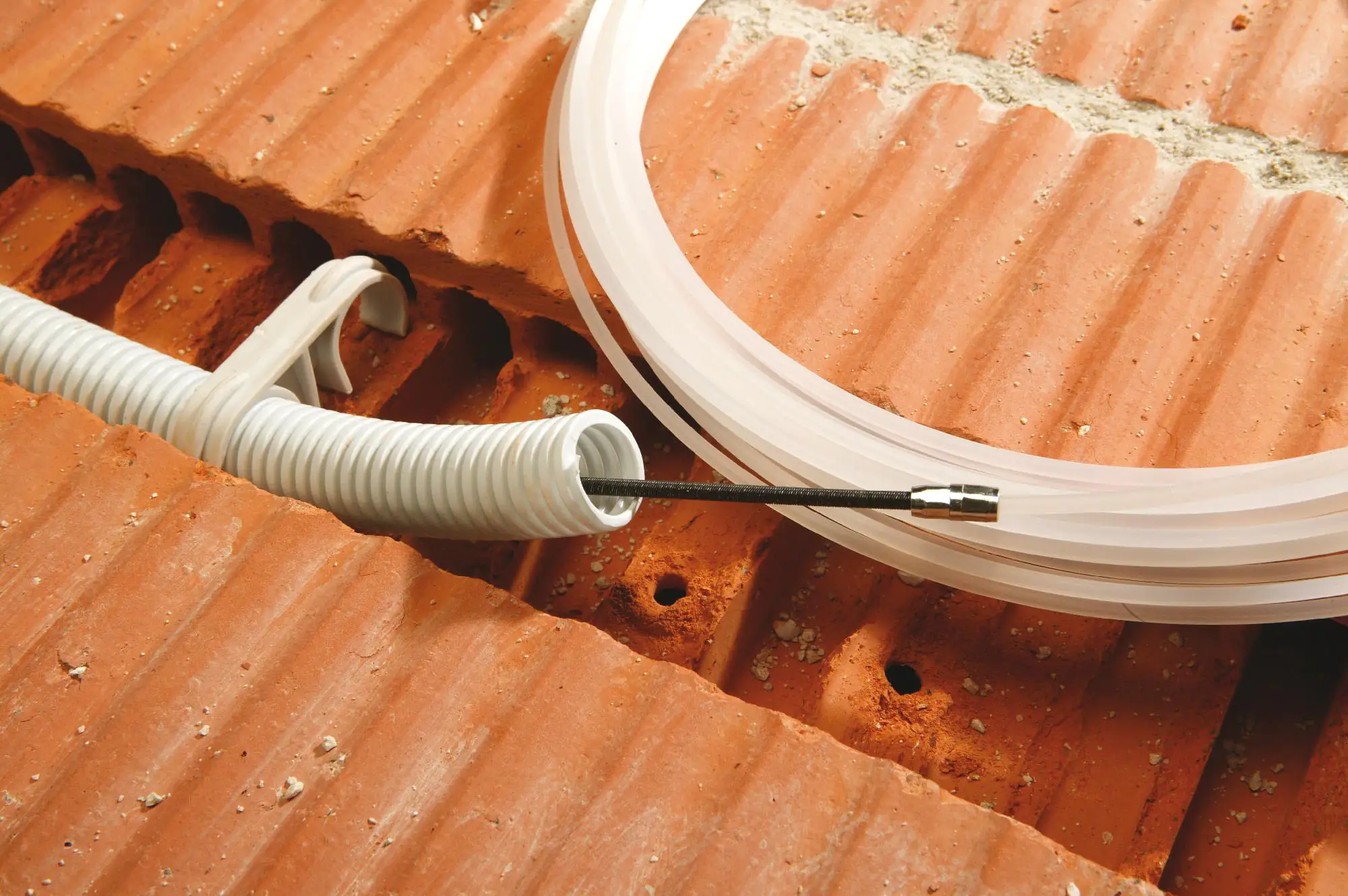 Flexrohr EN 20, 25m, PVC, 320 N, grau