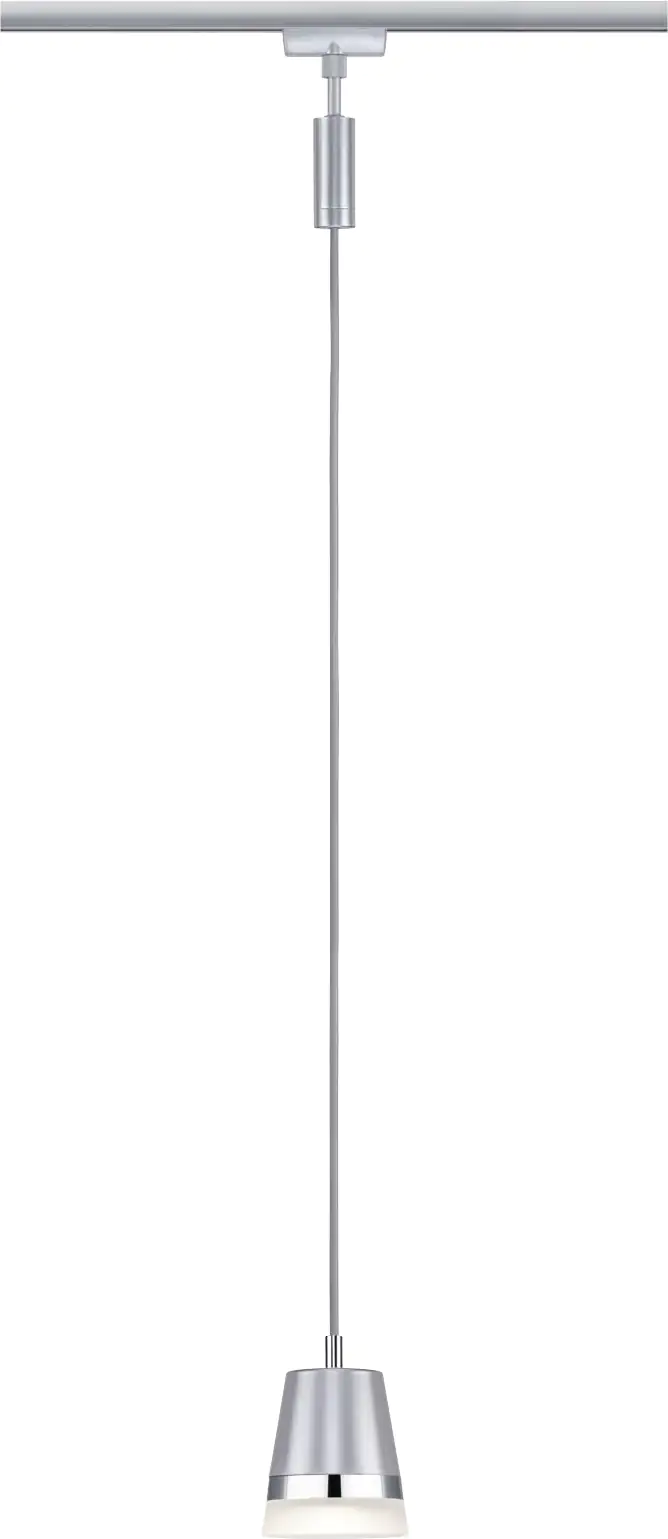 Paulmann URail Pendelleuchte Cone chrom matt 8,4 x 121,4 cm GU10