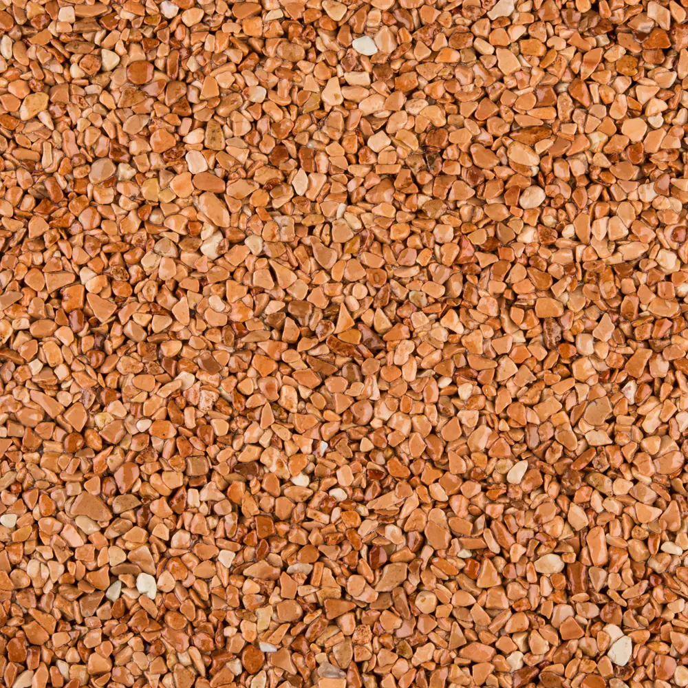 RAVELLO Steinteppich Boden Indoor Körnung Fein Farbe rot 15 kg Set