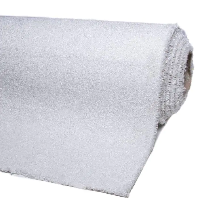 Andiamo Teppichboden Bari Coupon im Wunschmaß, weiß, 5 m breit