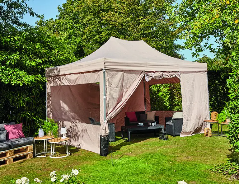 Siena Garden Pavillon Allrounder grau 300 x 450 cm