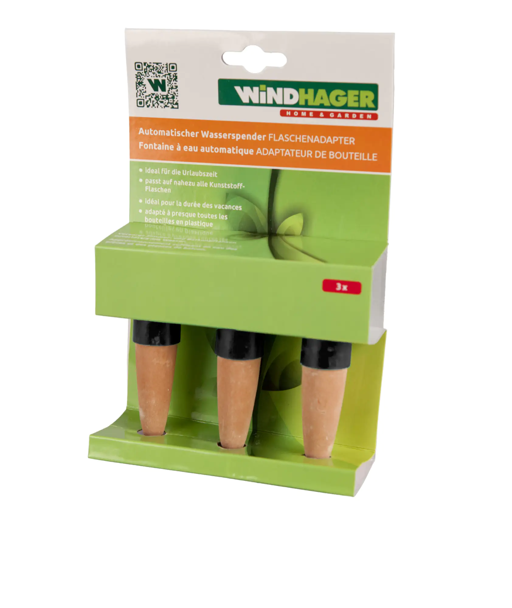 9003117064386 Windhager Automatischer Wasserspender Flaschenadapter 3 Stück