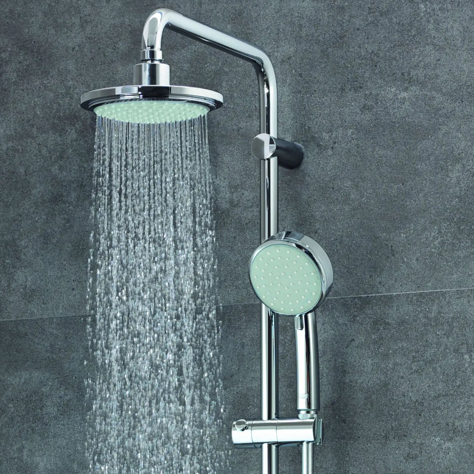 Grohe Duschsystem Tempesta C 160 verchromt, mit Thermostat Grohe Duschsystem Tempesta C 160 verchromt, mit Thermostat
