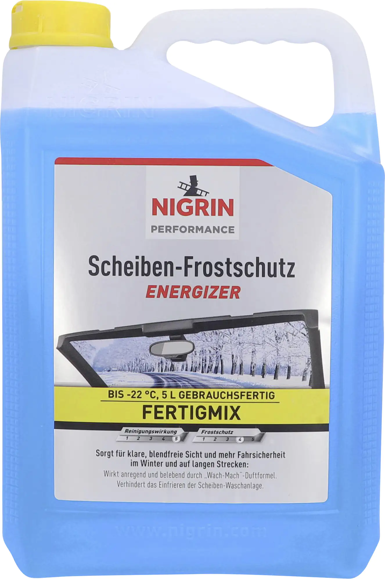 Nigrin Scheibenfrostschutz Energizer -22°C gebrauchsfertig 5L