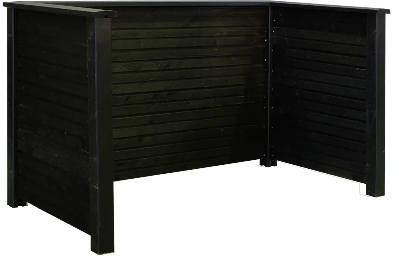 5703393729132 Plus Mülltonnenabtrennung Profil 192 x 108 x 104cm, chromfrei