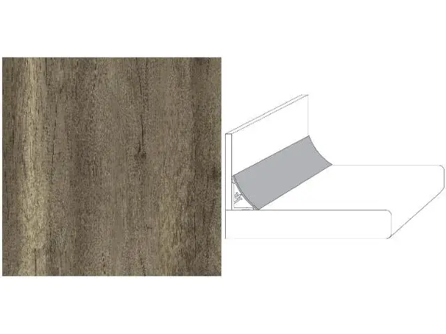 Getalit Wandanschlußsystem Plus 59 cm, 20 x 30 mm windeiche beige