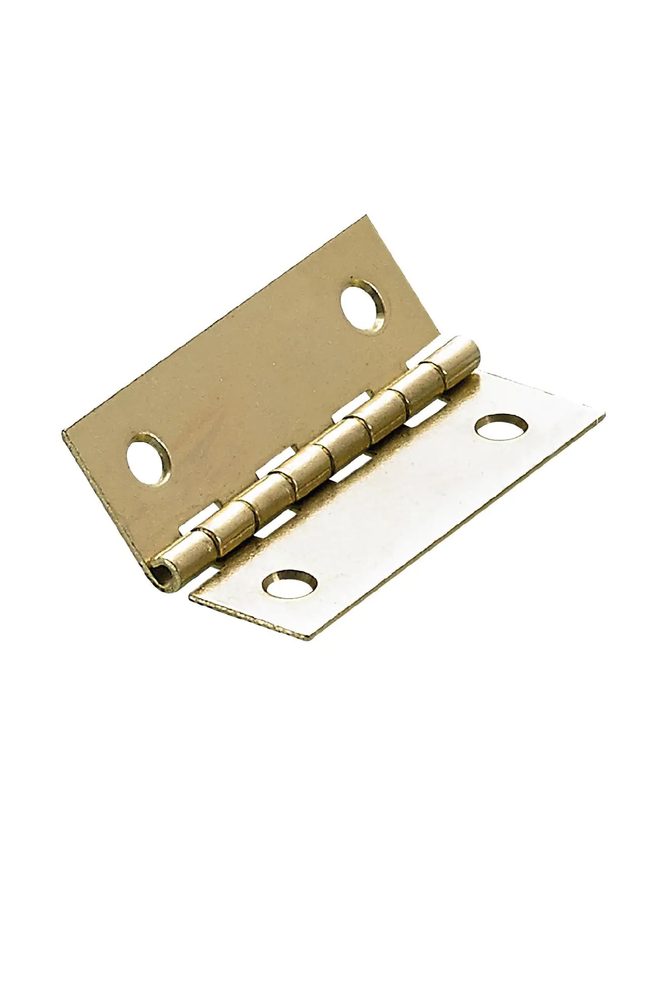 Hettich Scharnier schmal 36 x 24 x 0,8 mm, vermessingt, 2 Stück