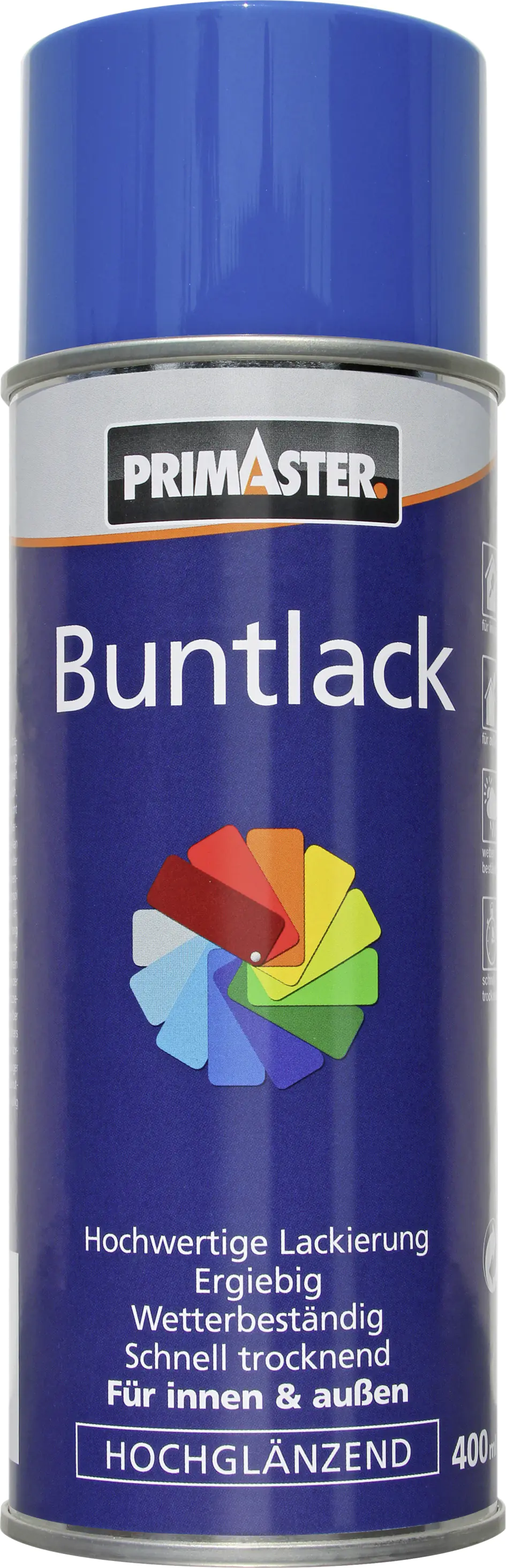 Primaster Lackspray 400 ml enzianblau hochglänzend Primaster Lackspray 400 ml enzianblau hochglänzend