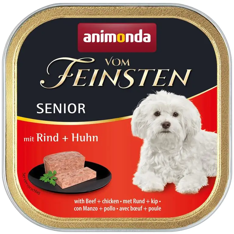 Animonda vom Feinsten Senior Rind und Huhn 150 g Senior Animonda vom Feinsten Senior Rind und Huhn 150 g Senior