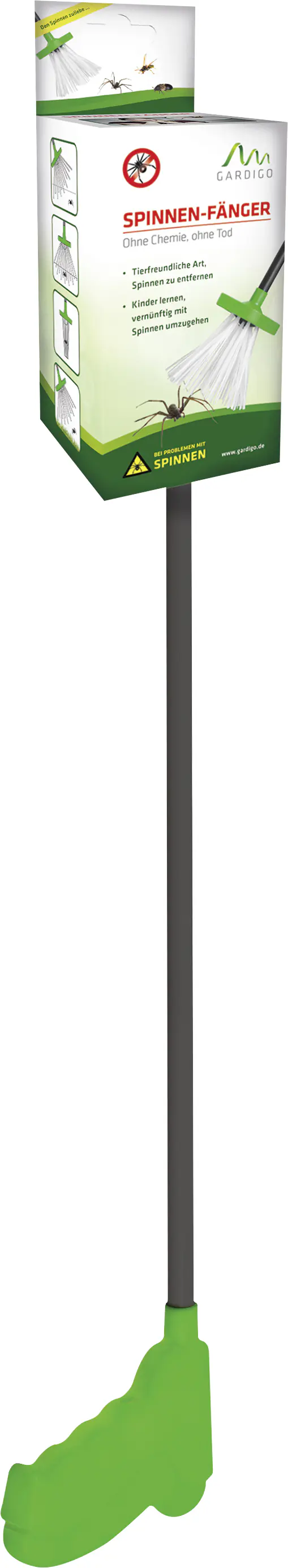Gardigo Spinnen-Lebendfänger ohne Chemie, ohne Tod