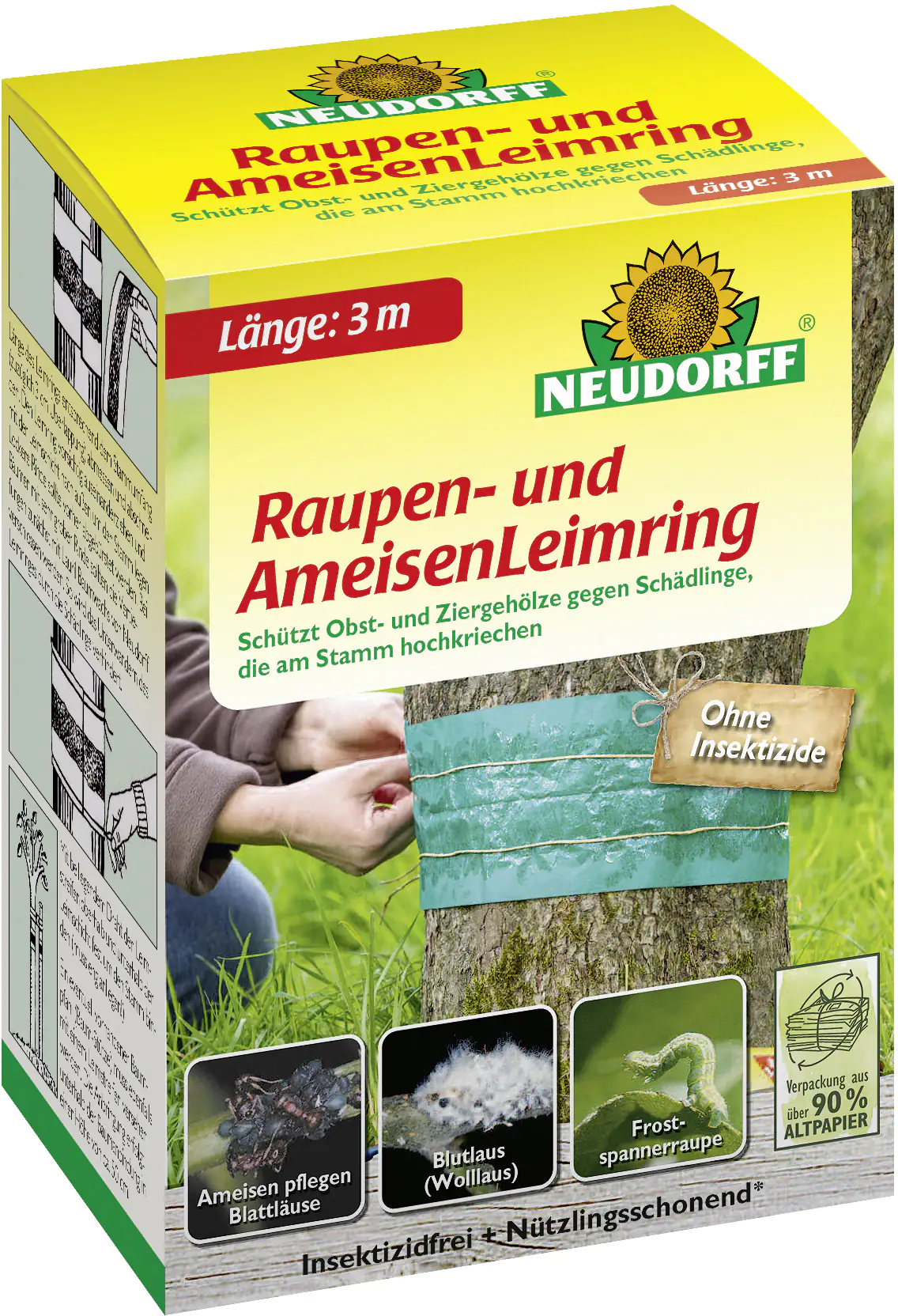 Raupen- und Ameisen-Leimring 3 m Raupen- und Ameisen-Leimring 3 m