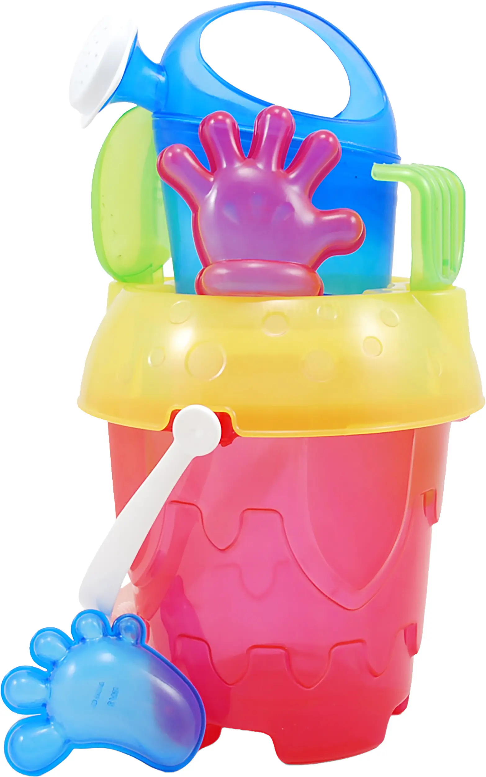 Adriatic Eimergarnitur transparent 7-teilig