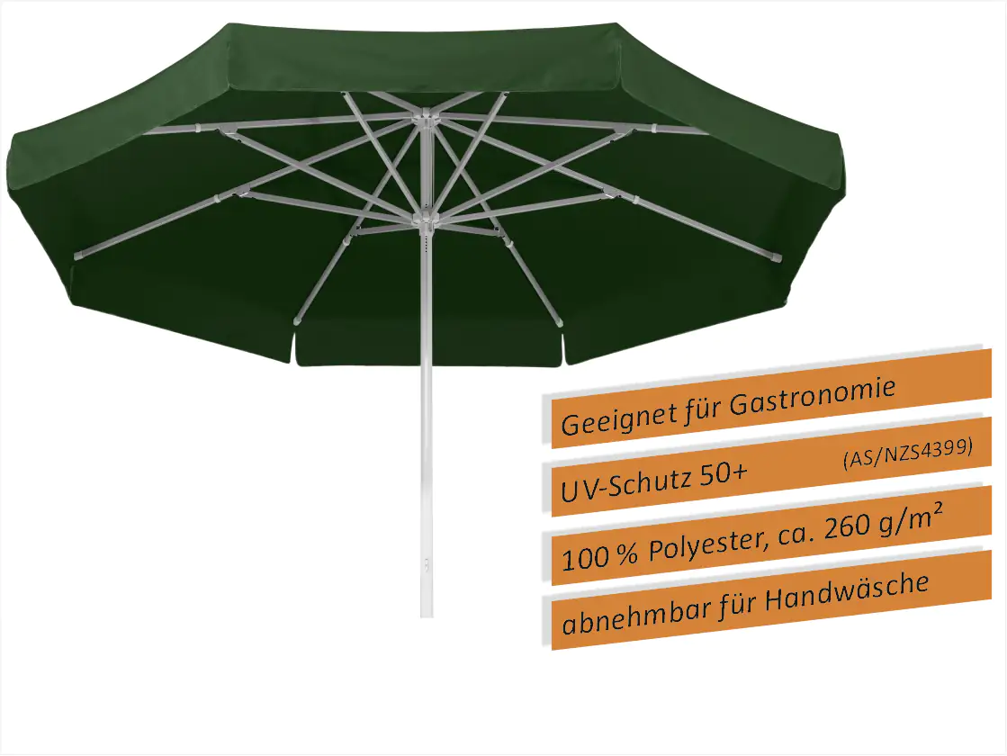 Schneider Sonnenschirm Jumbo dunkelgrün Ø 400 cm