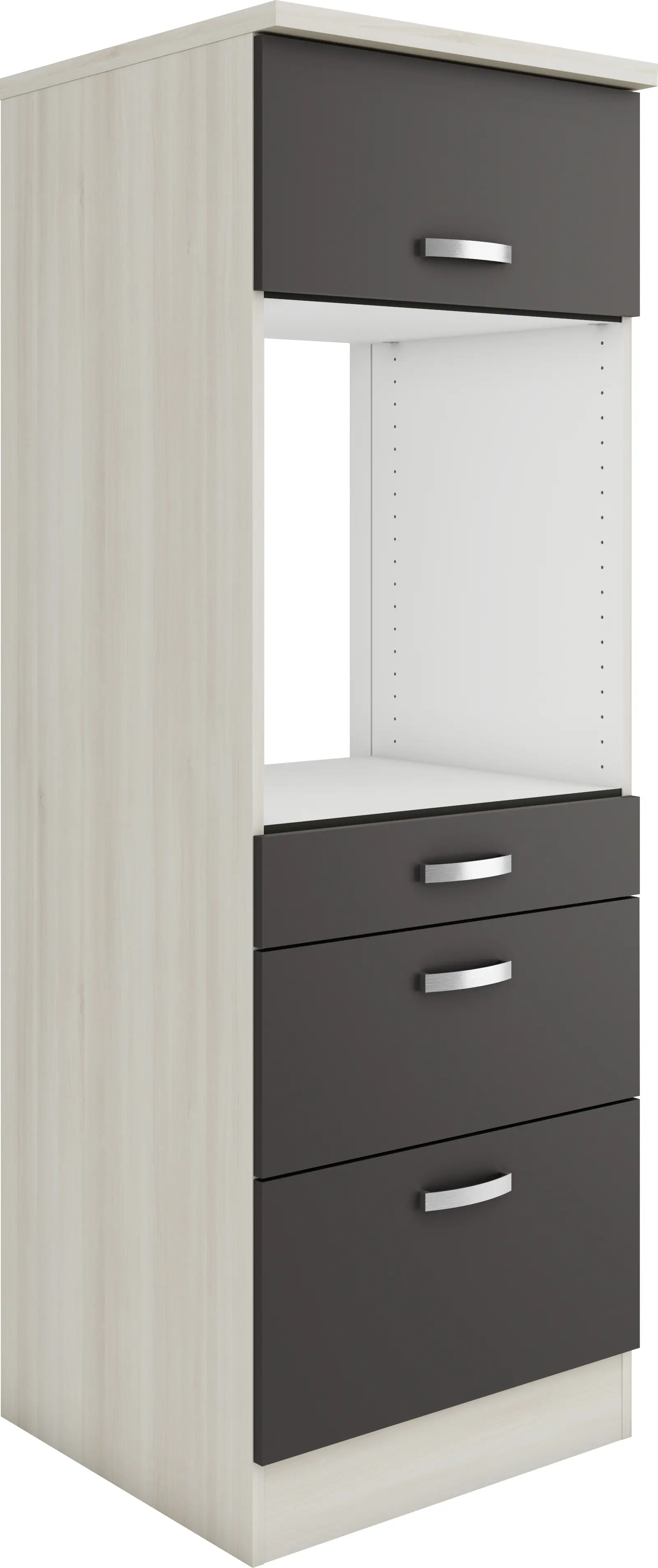 Optifit Midischrank Faro 220 anthrazit/akazie 60 cm