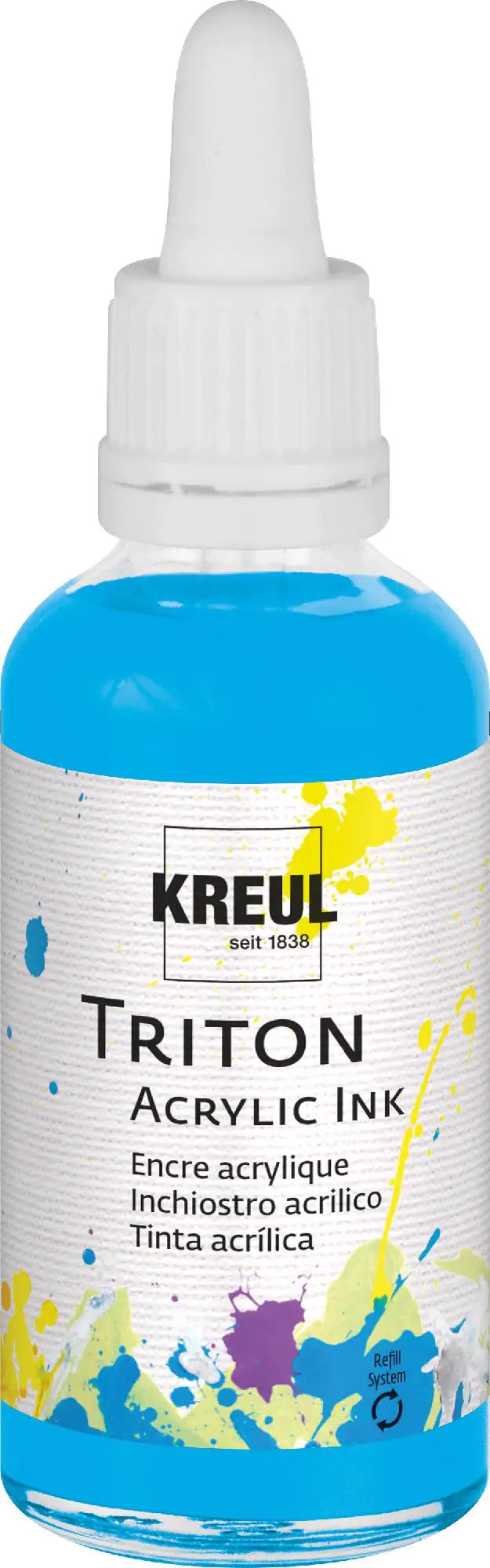 Kreul Triton Acrylic Ink lichtblau 50 ml