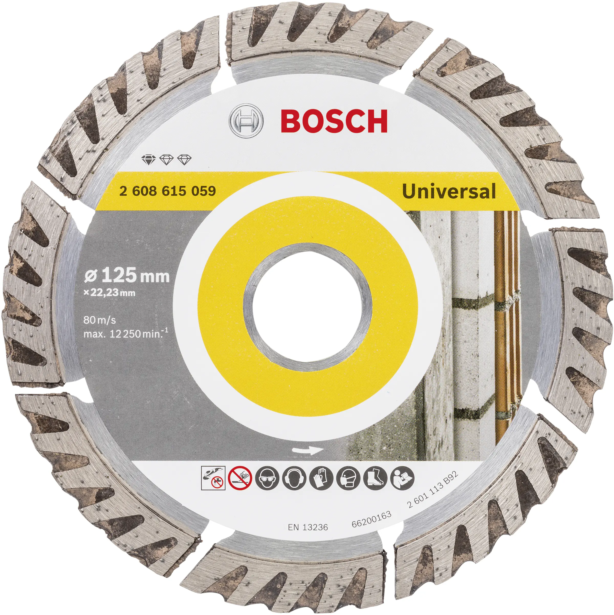 Bosch Trennscheibe Diamant Ø 125 x 22,23 mm