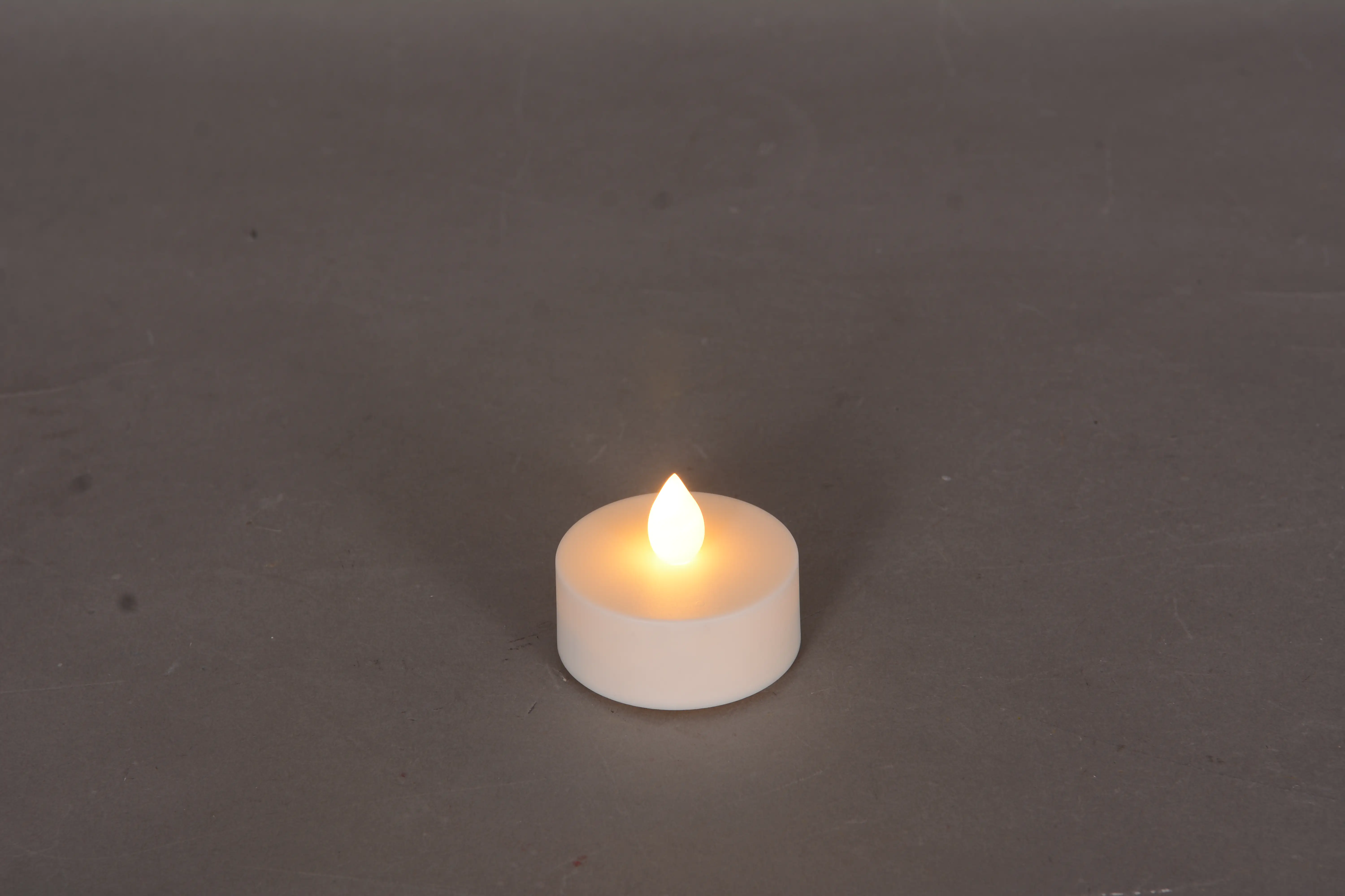 TrendLine LED Teelicht Maxi 2 Stück warmweiß batteriebetrieben mit Timer