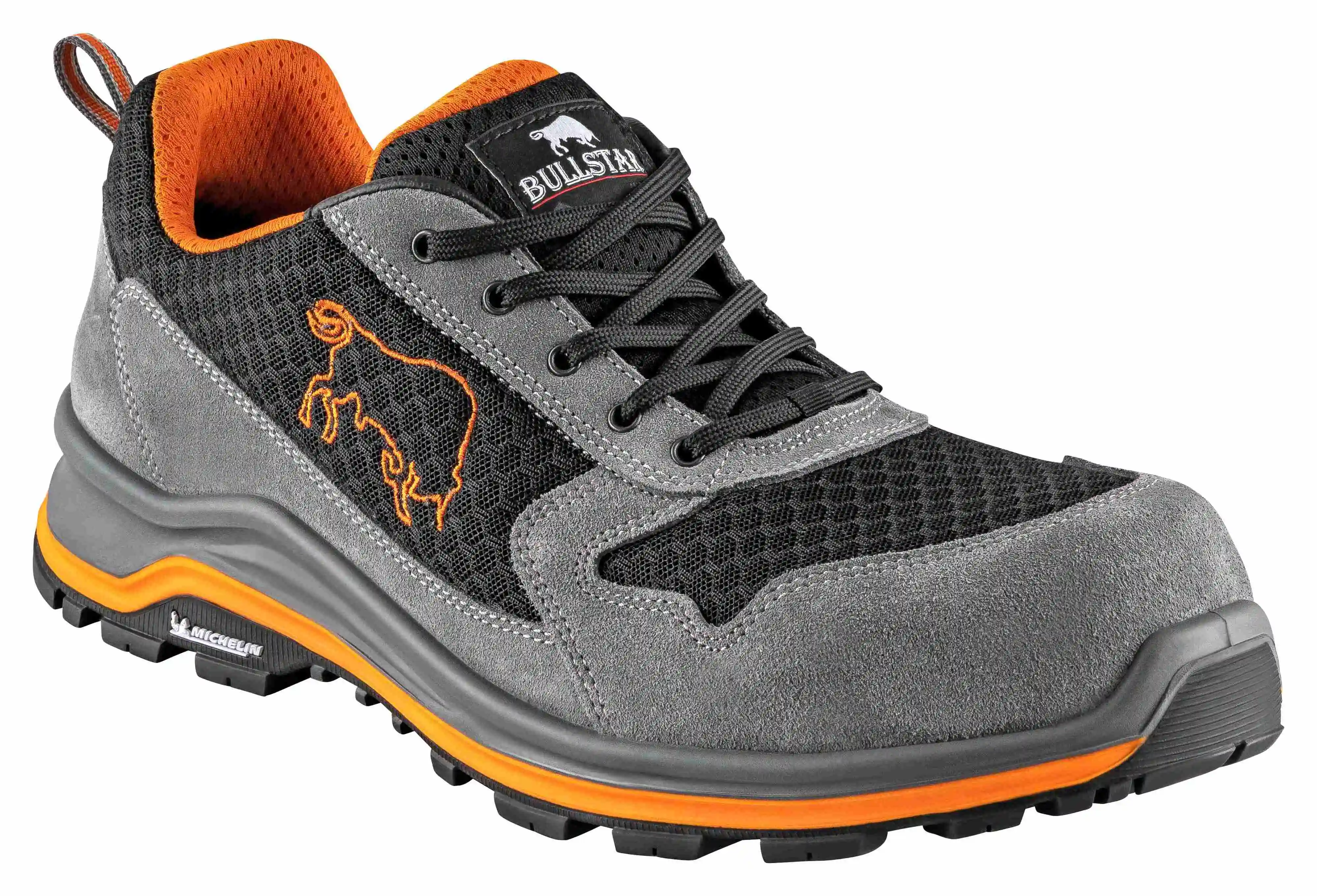 Bullstar Sicherheitsschuh Grip S1P anthrazit