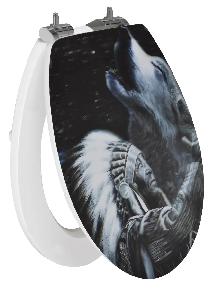 2070078205025 Primaster WC-Sitz Indian 3D abnehmbar, mit Absenkautomatik