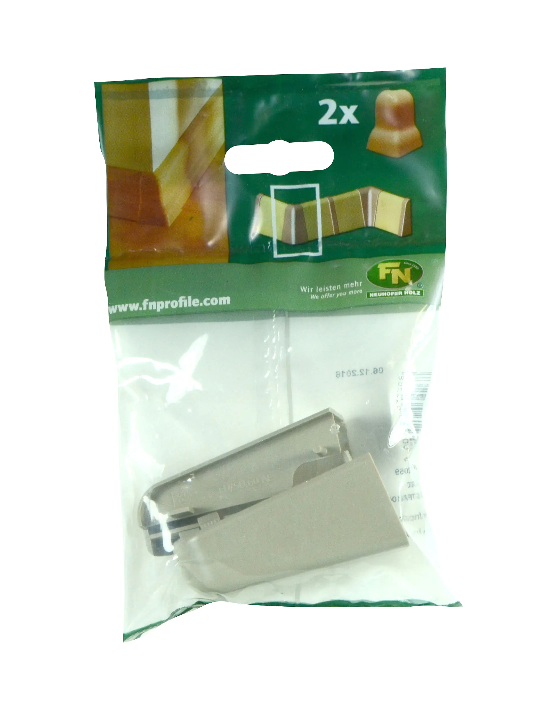 Neuhofer Außeneck für Fußleiste grau