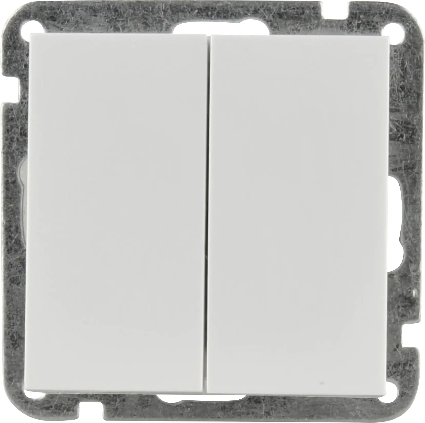 Unitec Serienschalter mit Wippe ultraweiß, Serie Melbourne