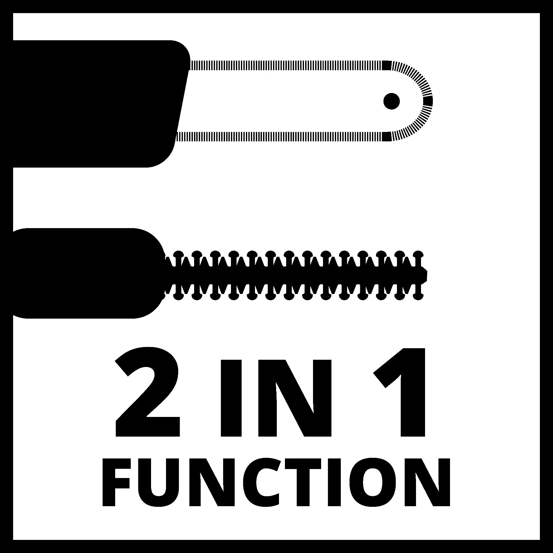 Einhell Akku Multitool GE-HC 18 Li T-solo 17 cm Schwertlänge