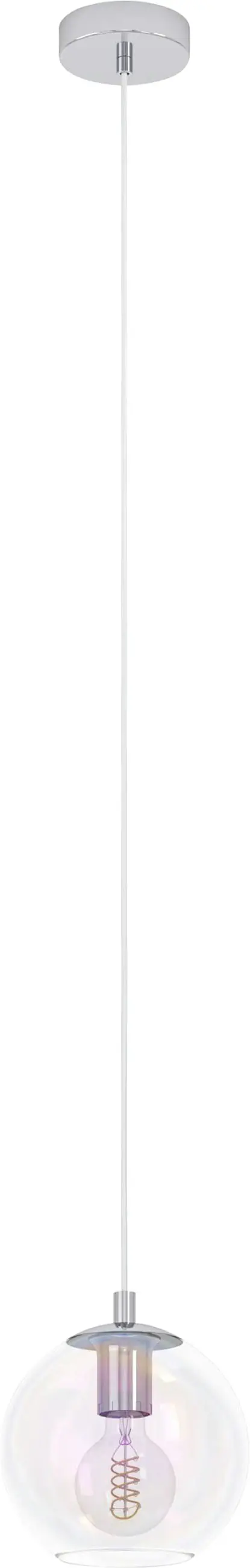 Eglo Hängeleuchte Ariscani 2 chrom Ø 20 x 110 cm  Eglo Hängeleuchte Ariscani 2 chrom Ø 20 x 110 cm