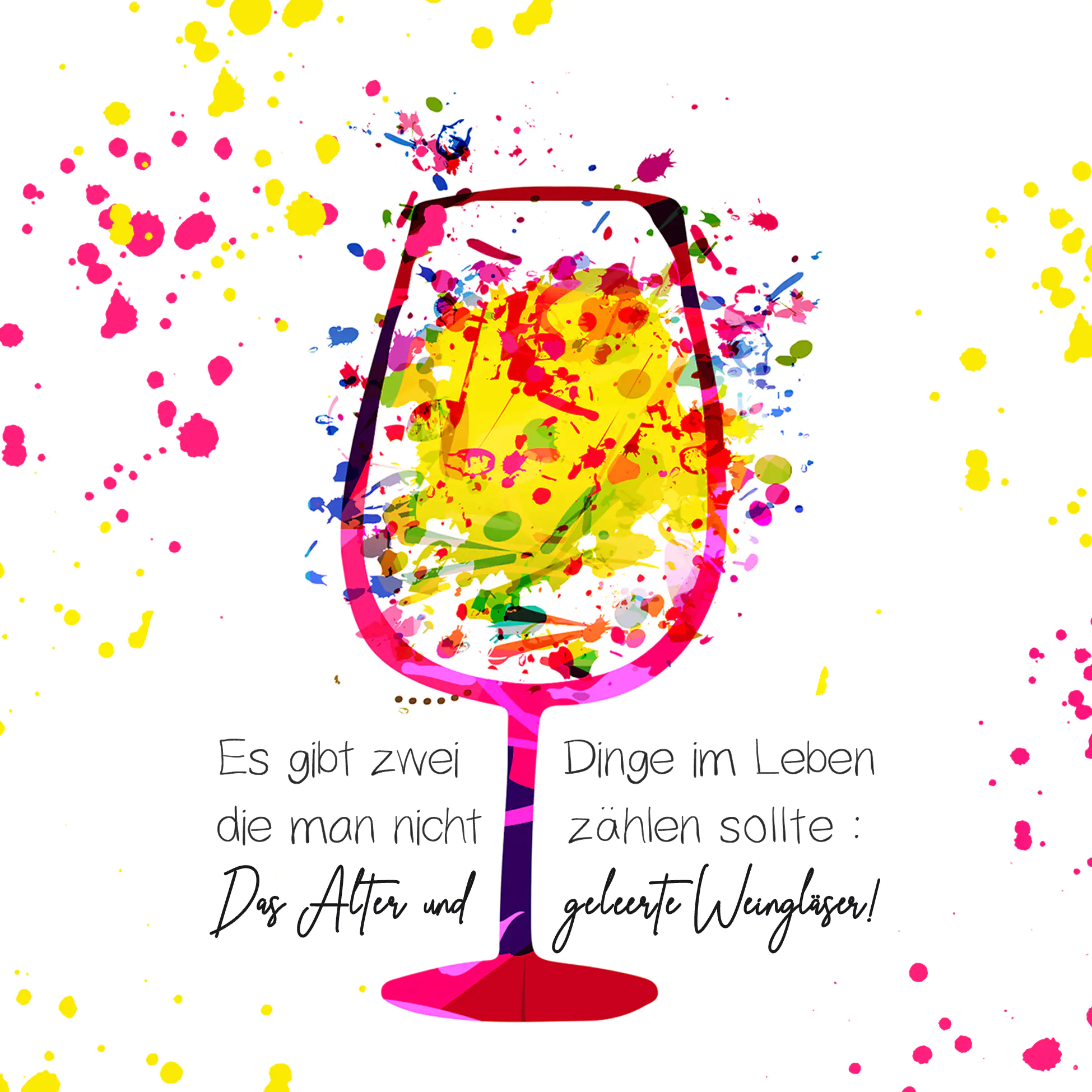 Servietten Wein bunt 33 x 33 cm 20 Stück Servietten Wein bunt 33 x 33 cm 20 Stück