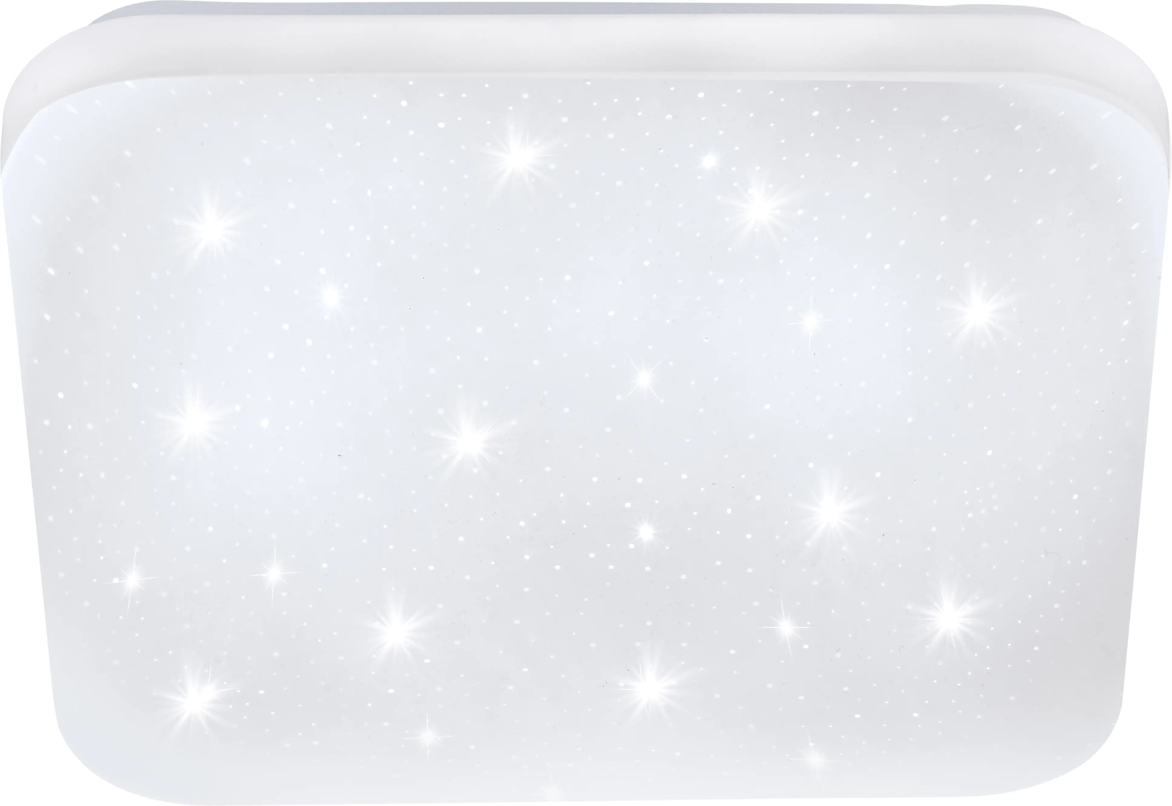 Eglo LED Deckenleuchte Frania weiß 28 x 28 cm mit Kristalleffekt warmweiß Eglo LED Deckenleuchte Frania weiß 28 x 28 cm mit Kristalleffekt warmweiß