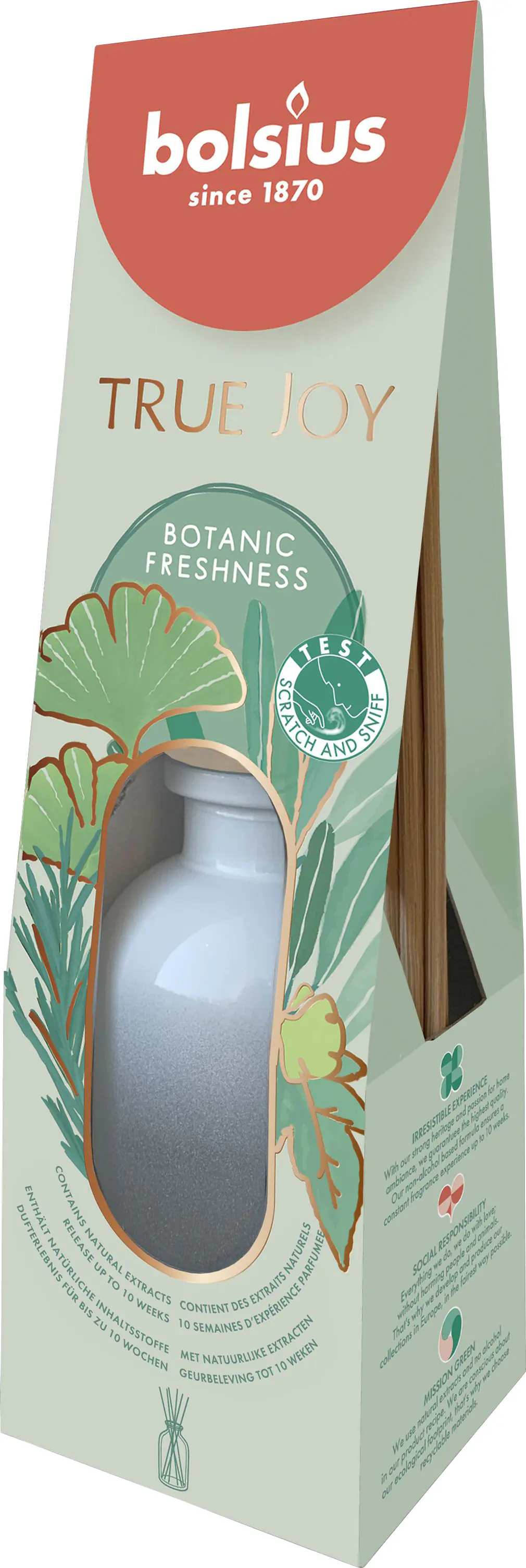 Bolsius Duftstäbchen True Joy Botanic Freshness 80 ml