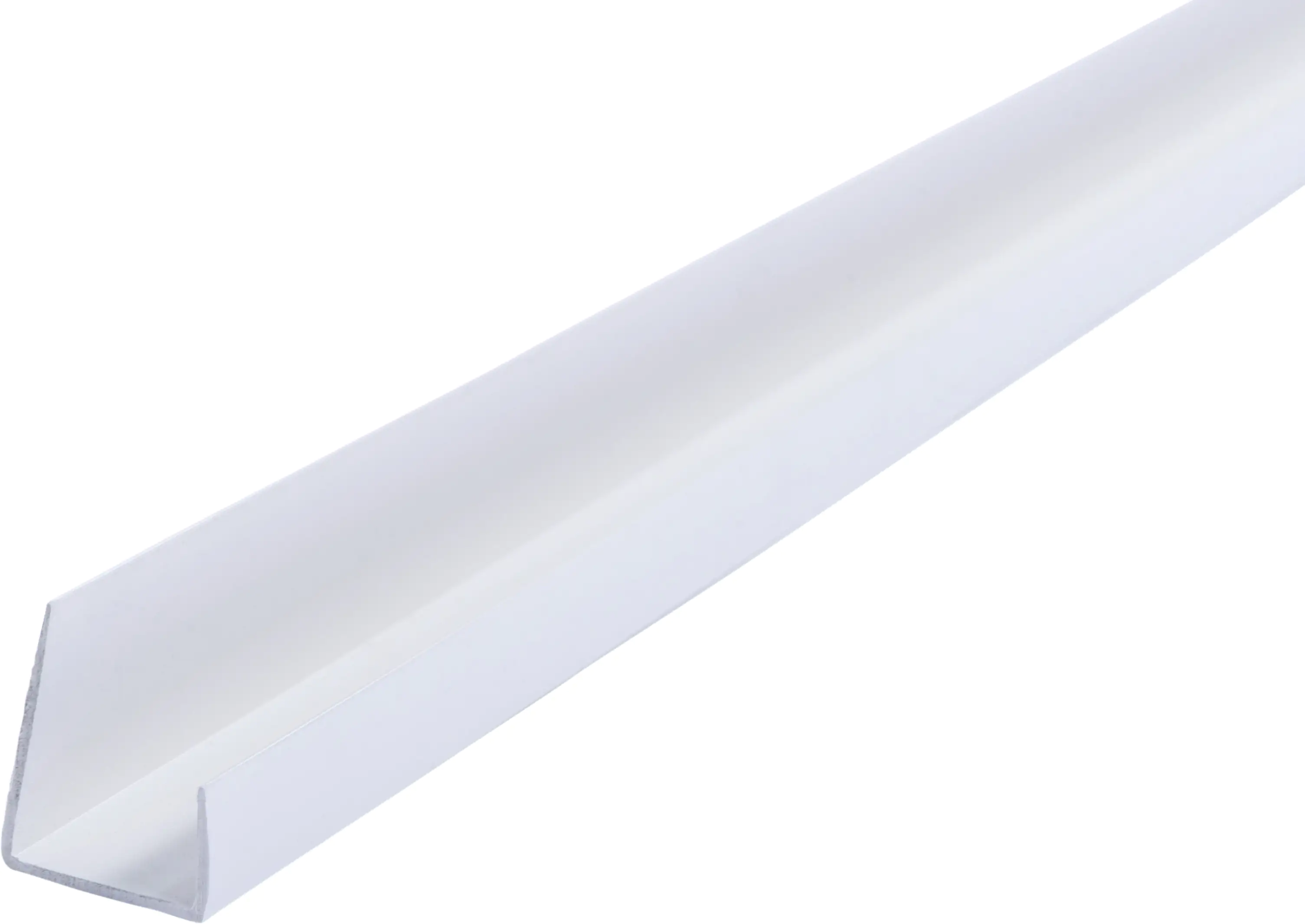 Baukom Einfassprofil 250 cm lang, 12,5 mm, PVC