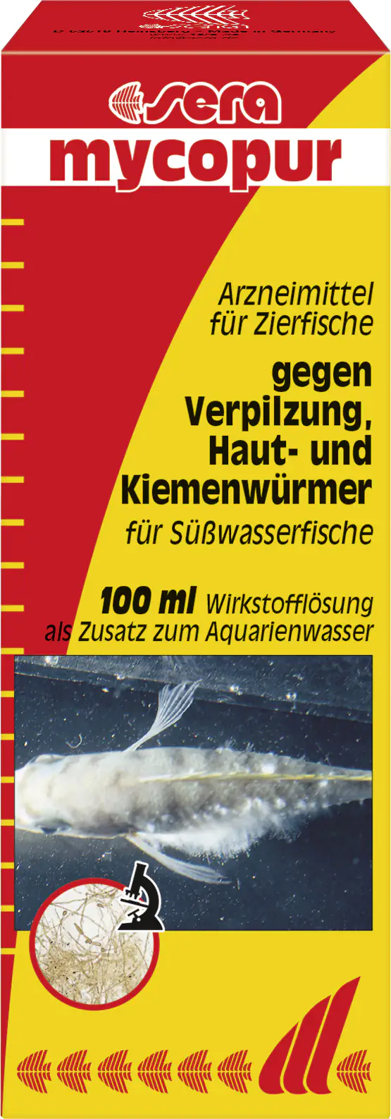 Sera Arzneimittel für Zierfische mycopur 100 ml Sera Arzneimittel für Zierfische mycopur 100 ml