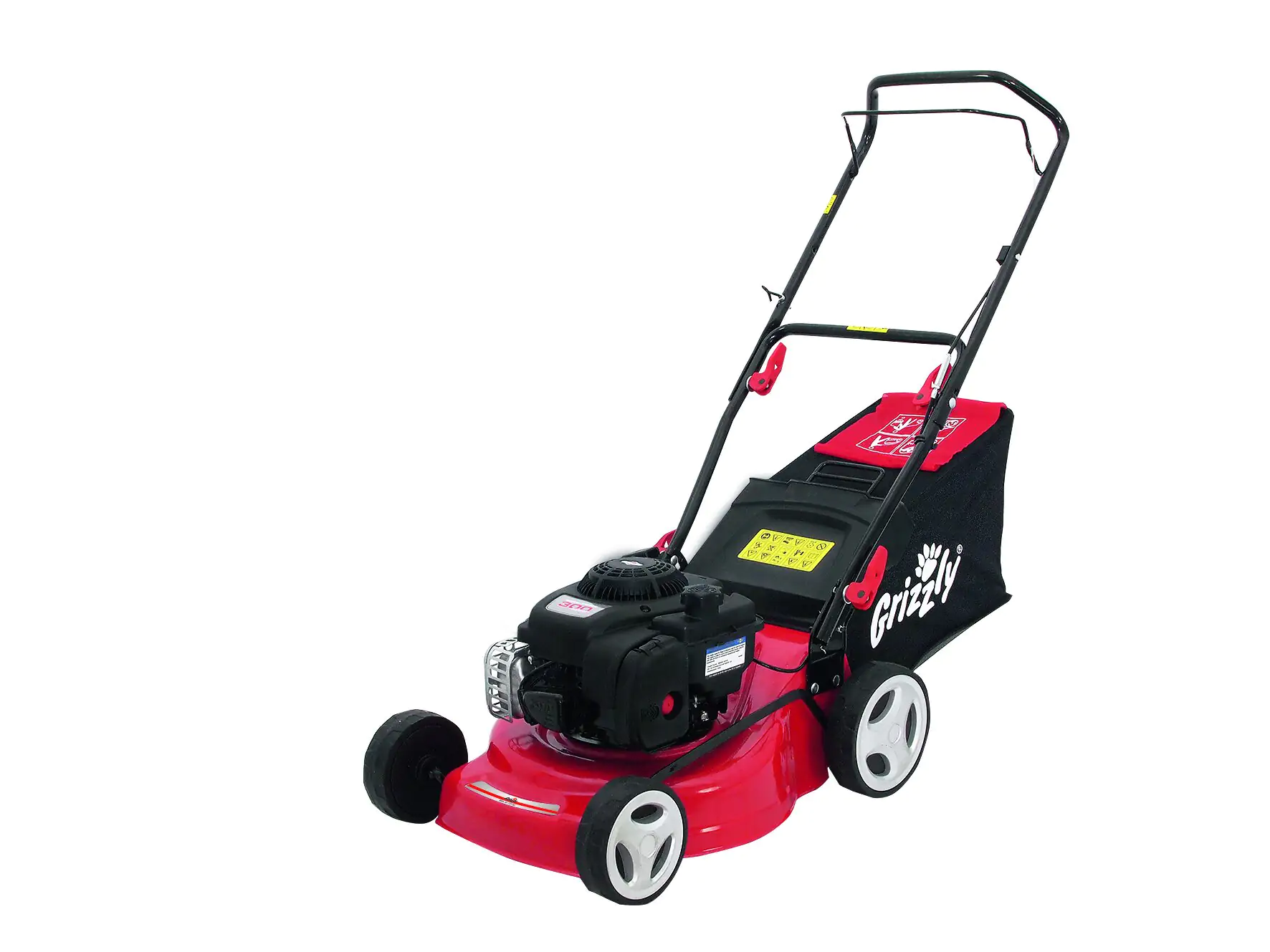 Grizzly Tools Benzin-Rasenmäher BRM 46-125 BS 46 cm Schnittbreite Grizzly Tools Benzin-Rasenmäher BRM 46-125 BS 46 cm Schnittbreite