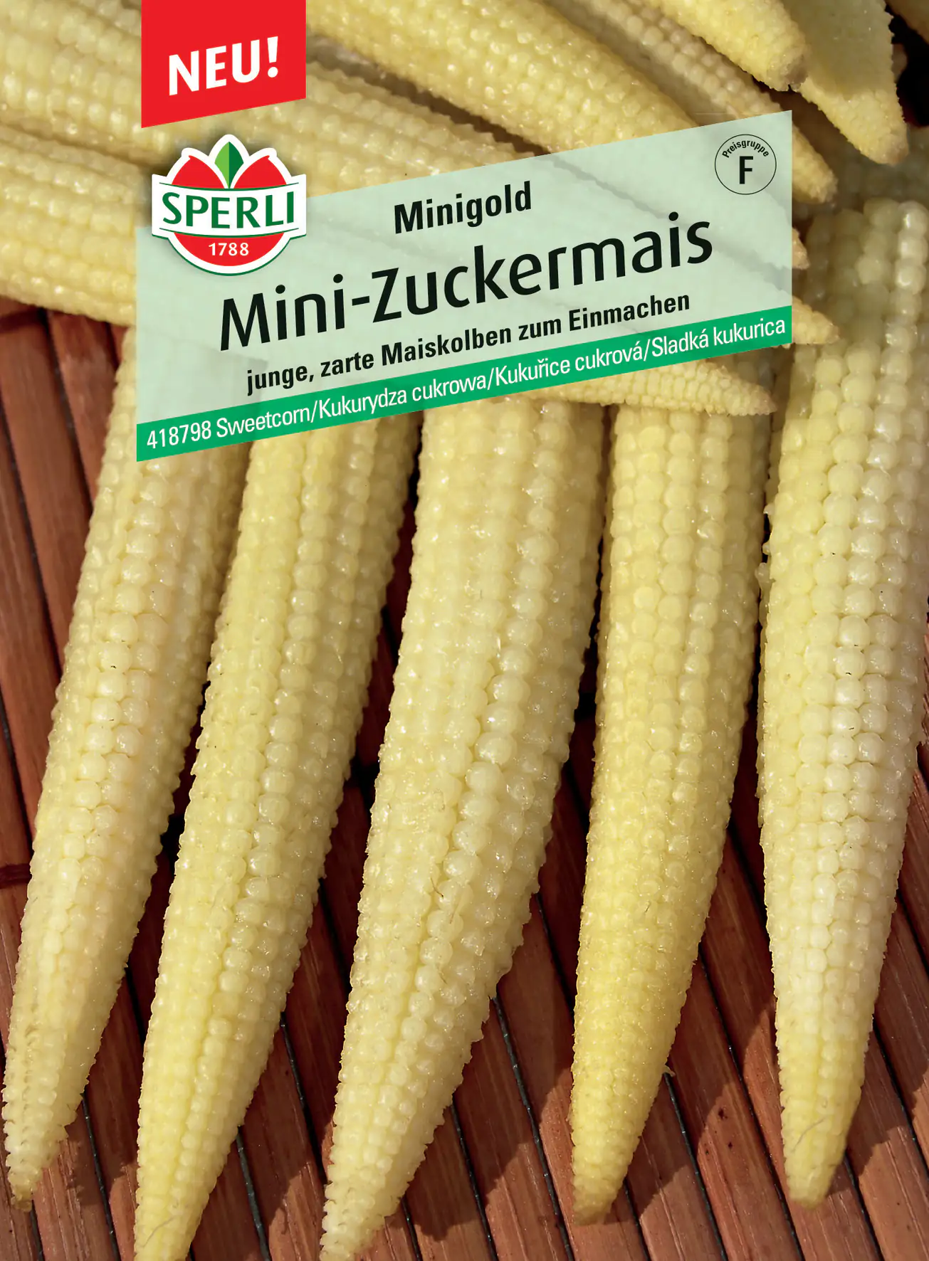 Sperli Mini-Zuckermais Minigold