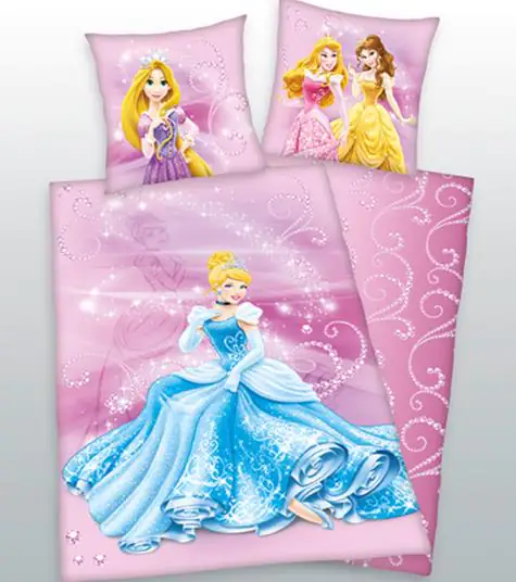 Herding Bettwäsche Renforce Disney Prinzess, 135 x 200 cm