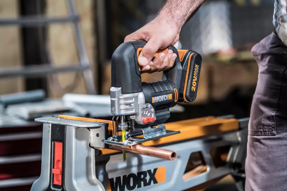 Worx Akku-Pendelhub-Stichsäge WX543.9 20 V, ohne Akku und Ladegerät Worx Akku-Pendelhub-Stichsäge WX543.9 20 V, ohne Akku und Ladegerät