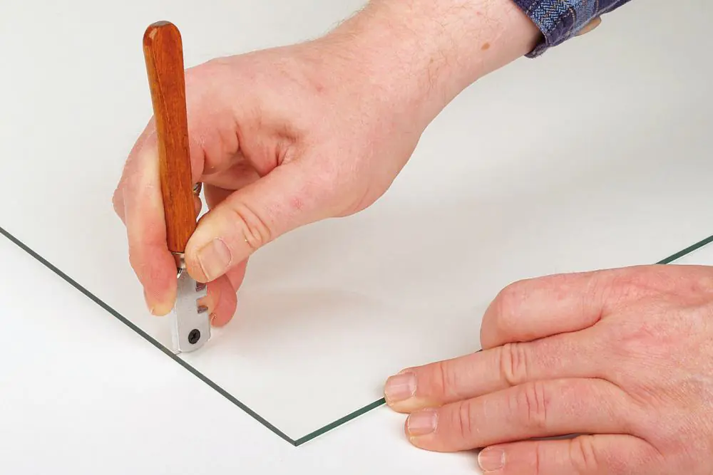 Wolfcraft Glasschneider Profi 3-8 mm Glasdicke