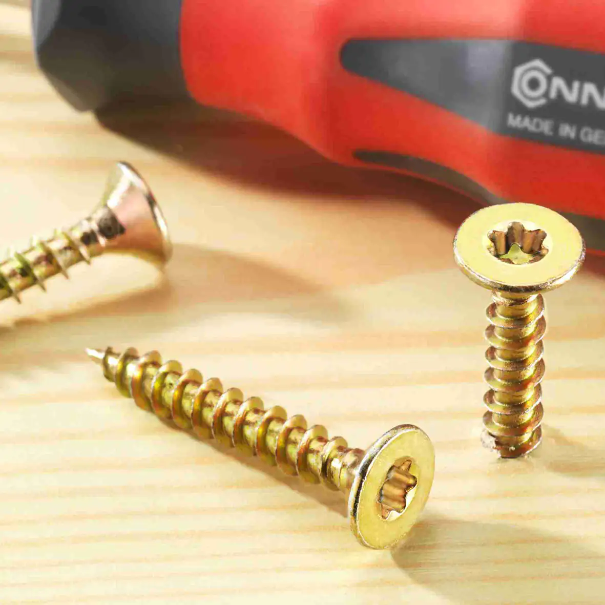 Connex Universalschrauben 4.5 x 20 mm TX 20 Senkkopf - 175 Stk. Connex Universalschrauben 4.5 x 20 mm TX 20 Senkkopf - 175 Stk.